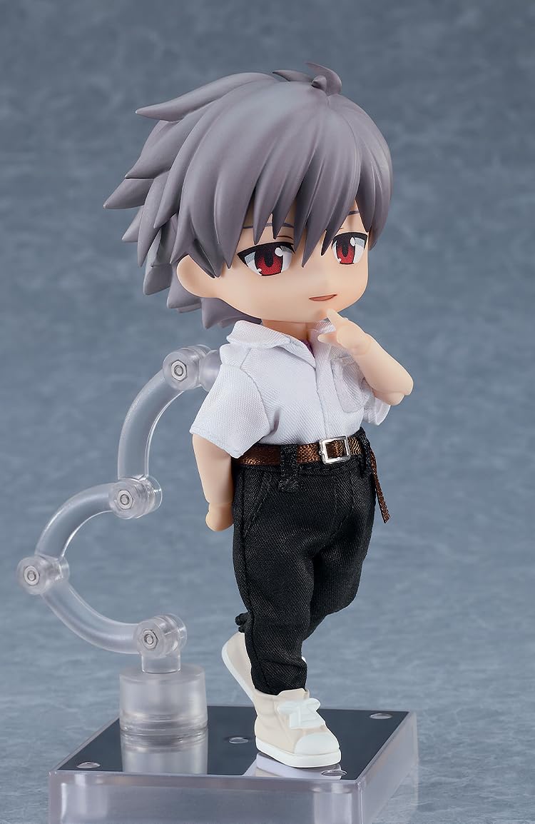 Good Smile Company Nendoroid Doll Rebuild of Evangelion Nagisa Kaworu Figure- Japan Figure Store - #1 Bring To You The Best Japanese Goods