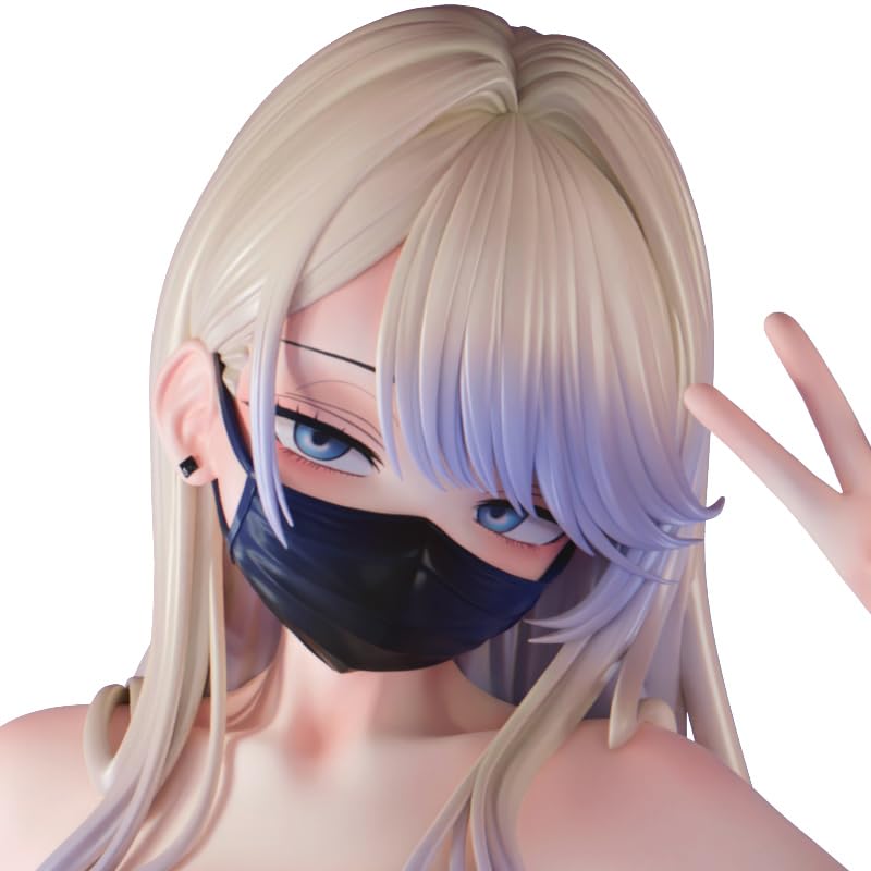 Insight Nikkan Girl Black Mask 1/5 Scale Painted Figure Gal Karasumiya Raina