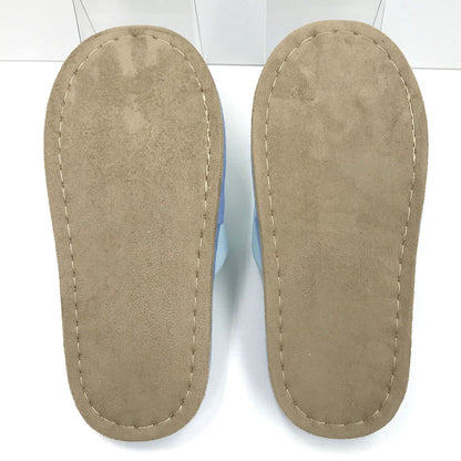 Nippon Slippers Sanrio Hangyodon Blue Soft Slippers 22-24 Cm- Japan Figure Store - #1 Bring To You The Best Japanese Goods