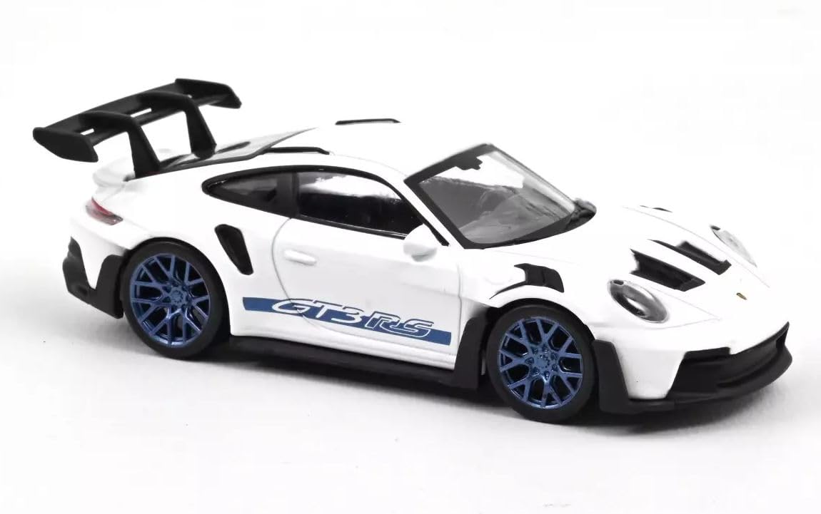 Norev B-M-W 1/43 Porsche 911 GT3 RS 2022 White Blue Diecast Model- Japan Figure Store - #1 Bring To You The Best Japanese Goods