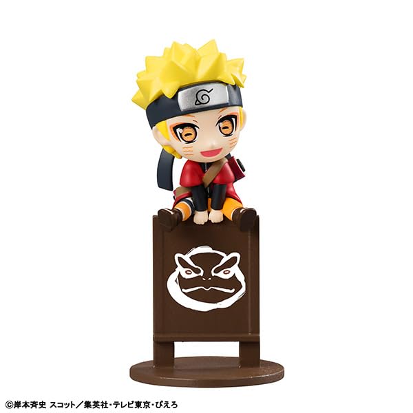 Megahouse Ochatomo Series Naruto Shippuden 50mm PVC Figure Box Set Resale Edition