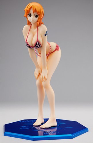 Megahouse One Piece Nami 1/8 Figure - Portrait of Pirates Limited Pink Edition- Japan Figure Store - #1 Bring To You The Best Japanese Goods