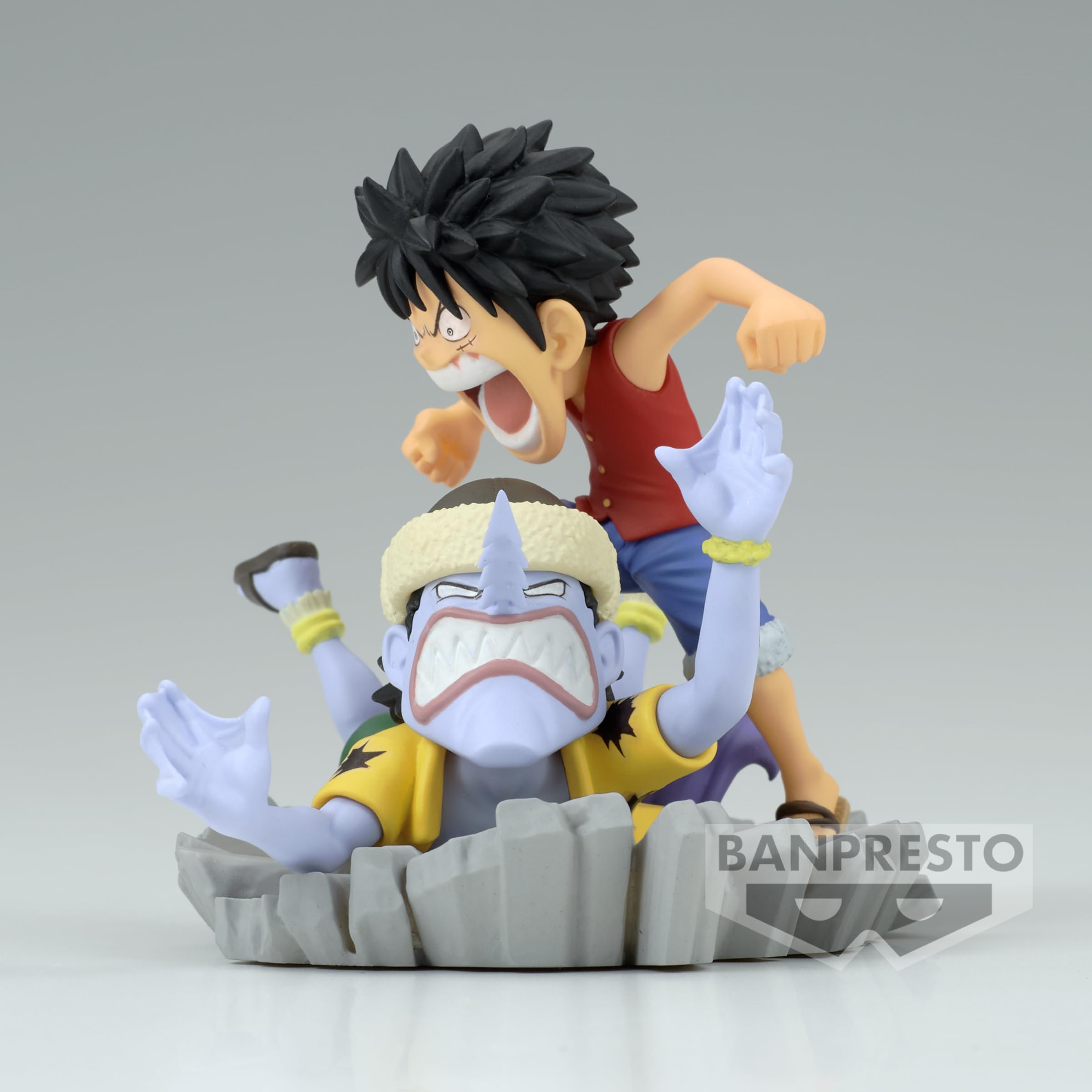 Banpresto One Piece World Collectible Figure: Luffy Vs Arlong Log Stories