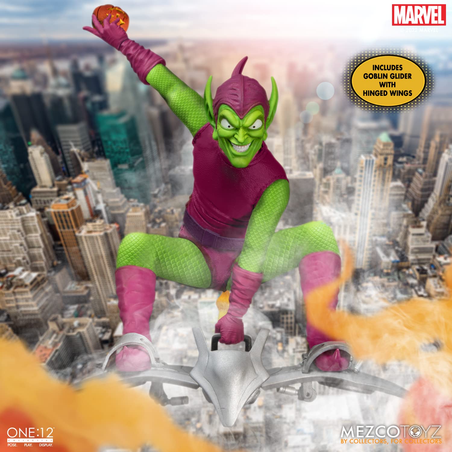 Mezco One:12 Collective Green Goblin 1/12 Action Figure Deluxe Edition- Japan Figure Store - #1 Bring To You The Best Japanese Goods