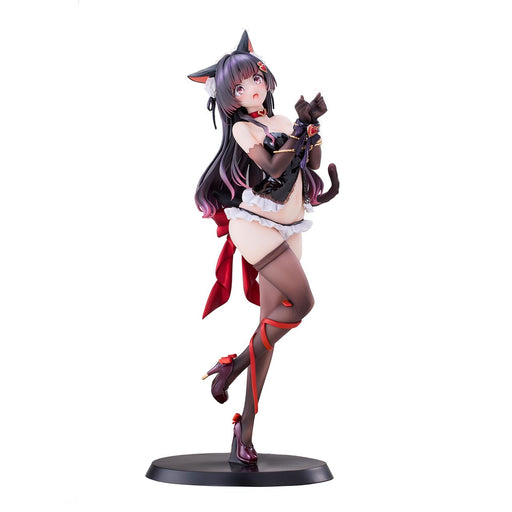 Fucking Anime Original Shibare Neko Rufuna-Chan 1/7 Figure with Tapestry- Japan Figure Store - #1 Bring To You The Best Japanese Goods