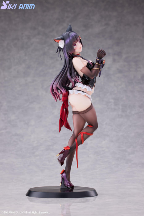 Fucking Anime Original Shibare Neko Rufuna-Chan 1/7 Figure with Tapestry- Japan Figure Store - #1 Bring To You The Best Japanese Goods