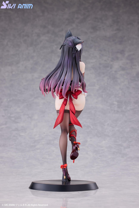 Fucking Anime Original Shibare Neko Rufuna-Chan 1/7 Figure with Tapestry- Japan Figure Store - #1 Bring To You The Best Japanese Goods