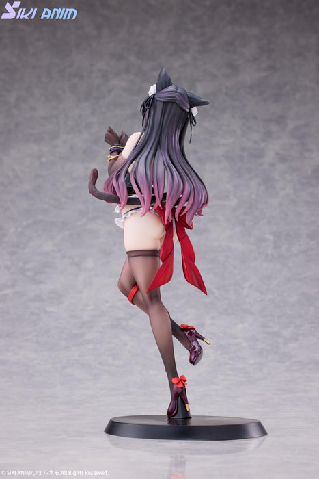 Fucking Anime Original Shibare Neko Rufuna-Chan 1/7 Figure with Tapestry- Japan Figure Store - #1 Bring To You The Best Japanese Goods