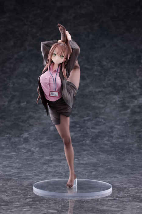 Magi Arts Pink Flexible Office Lady 1/6 Figure with Tapestry- Japan Figure Store - #1 Bring To You The Best Japanese Goods