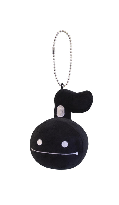 Cube Otamatone Mascot Black