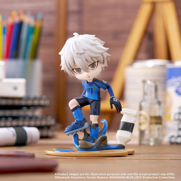Bushiroad Creative Palverse Pale Blue Lock Nagi Seishiro Figurine Model- Japan Figure Store - #1 Bring To You The Best Japanese Goods