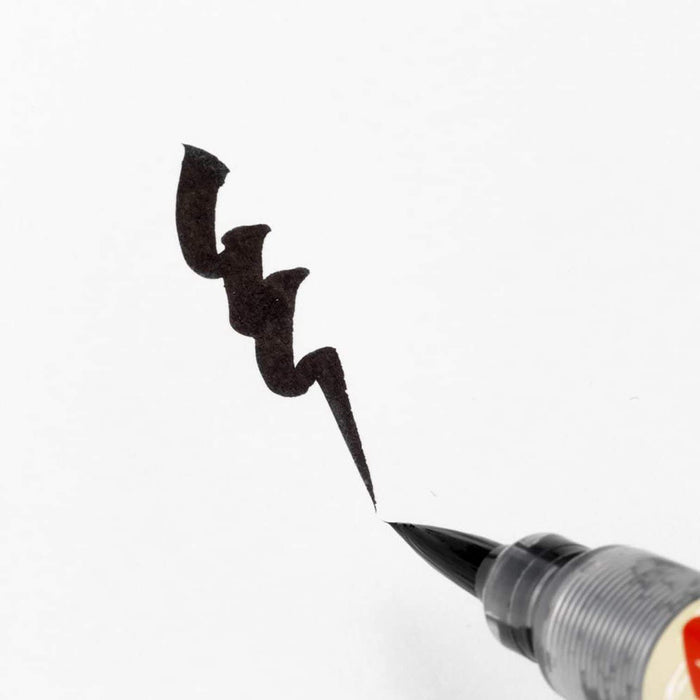 Pentel XFL2W Japanese Paper Brush Pen Black Ink- Japan Figure Store - #1 Bring To You The Best Japanese Goods