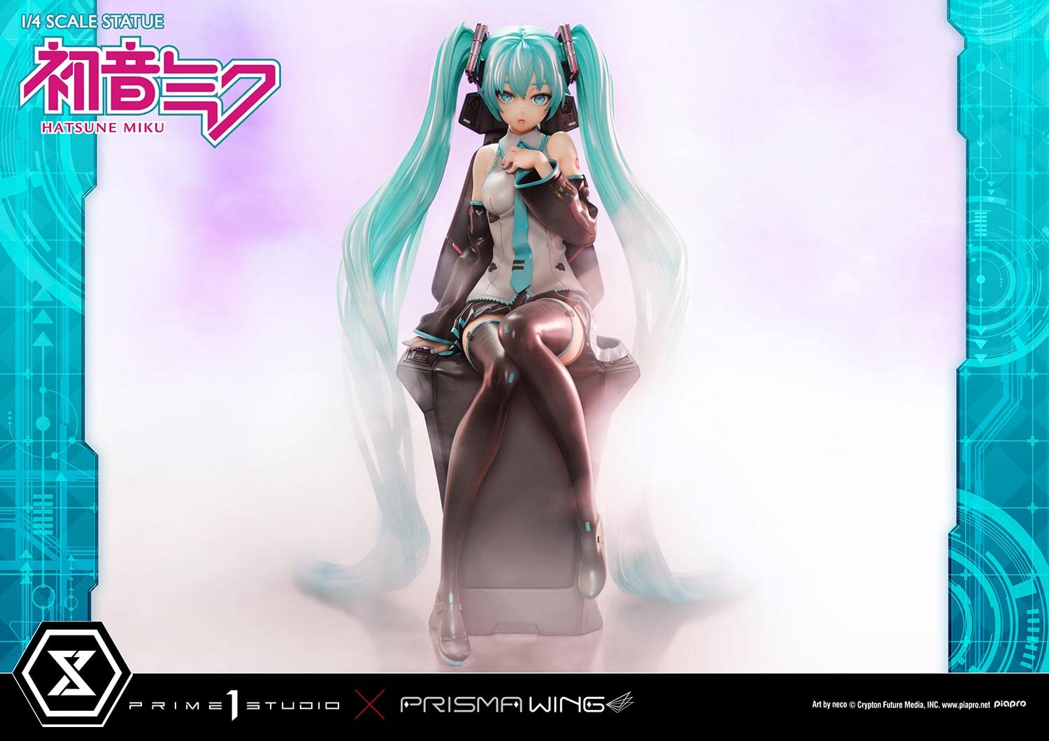 Prime 1 Studio: Piapro Characters Hatsune Miku Prisma Wing 1/4 Scale Pwpcl-07- Japan Figure Store - #1 Bring To You The Best Japanese Goods
