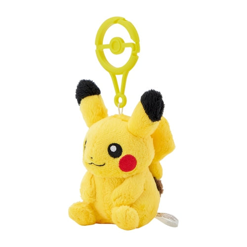 Pokemon Pikachu Mascot Keychain with Carabiner Clip for Easy Attachment- Japan Figure Store - #1 Bring To You The Best Japanese Goods