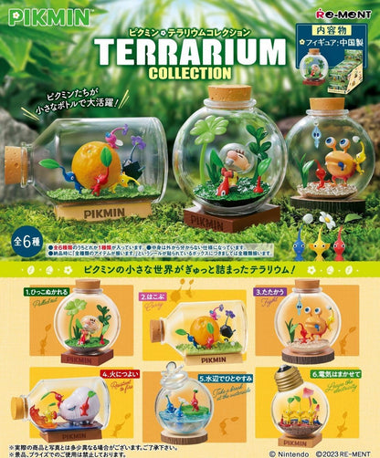 Re-Ment Pikmin Terrarium Collection Box Set 6-Piece Miniature Figurines