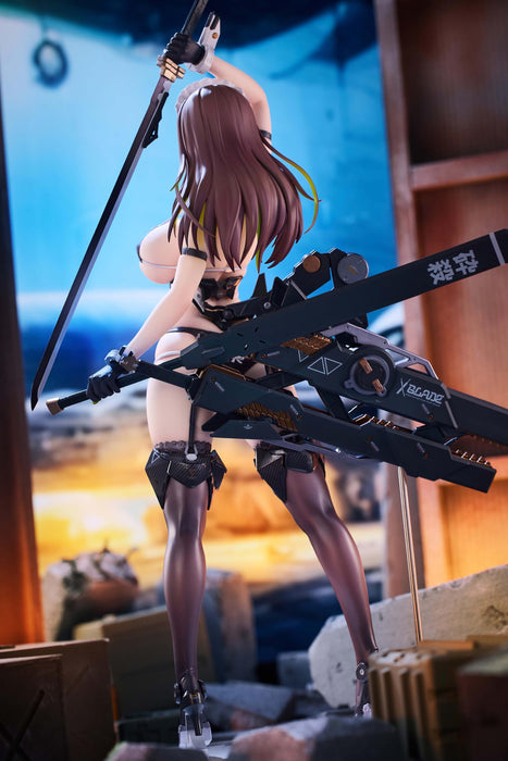 Alphamax Pixel Philia Meido-Busou Blade 1/7 Figure by Nidy 2D Stunning Details- Japan Figure Store - #1 Bring To You The Best Japanese Goods