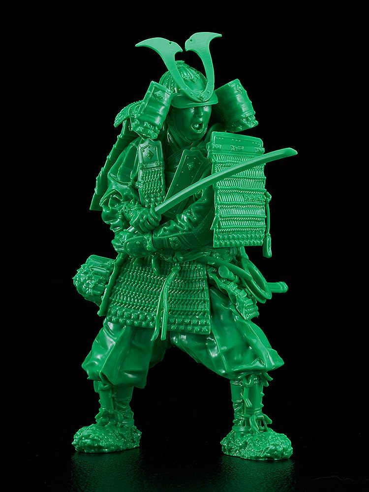 Max Factory Plamax 1/12 Kamakura Period Armored Warrior Green Color Model- Japan Figure Store - #1 Bring To You The Best Japanese Goods
