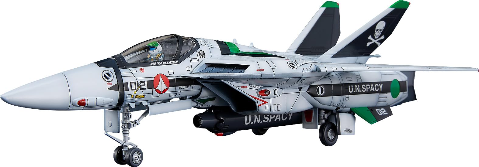 Max Factory Plamax Px14 1/72 VF-1 Fighter Valkyrie Model Kit - Assembled 72 Scale