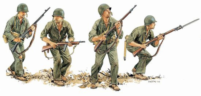 Tamiya 1/35 WWII US Marines Guadalcanal 1942 Plastic Model Kit Dr6379- Japan Figure Store - #1 Bring To You The Best Japanese Goods