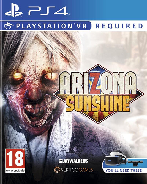 Playstation VR Arizona Sunshine for PS4 - Immersive Zombie Shooter Experience