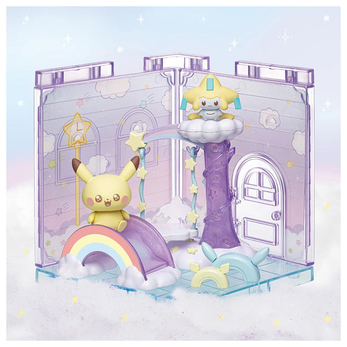Takara Tomy Pokemon Starry Sky Park Pikachu Jirachi Pokepeace House Set- Japan Figure Store - #1 Bring To You The Best Japanese Goods