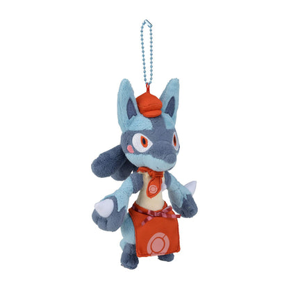 Pokemon Cafe Mix Lucario Plush Mascot 11x11.5x17cm Premium Quality Toy