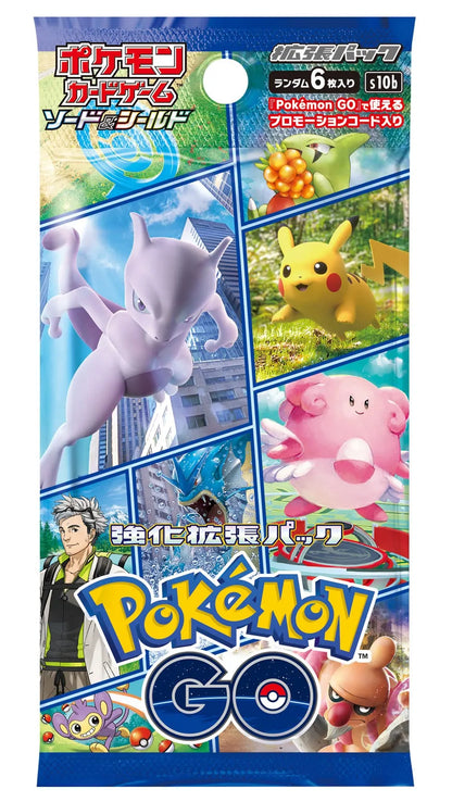 Pokemon Card Game Sword & Shield Pokemon GO Booster Box Box Pokemon Japanese Cards- Japan Figure Store - #1 Bring To You The Best Japanese Goods
