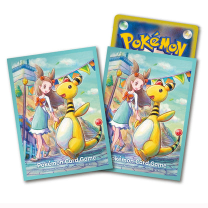 Pokemon Center Original Jasmine Card Sleeves Japan Official - 60 Count- Japan Figure Store - #1 Bring To You The Best Japanese Goods