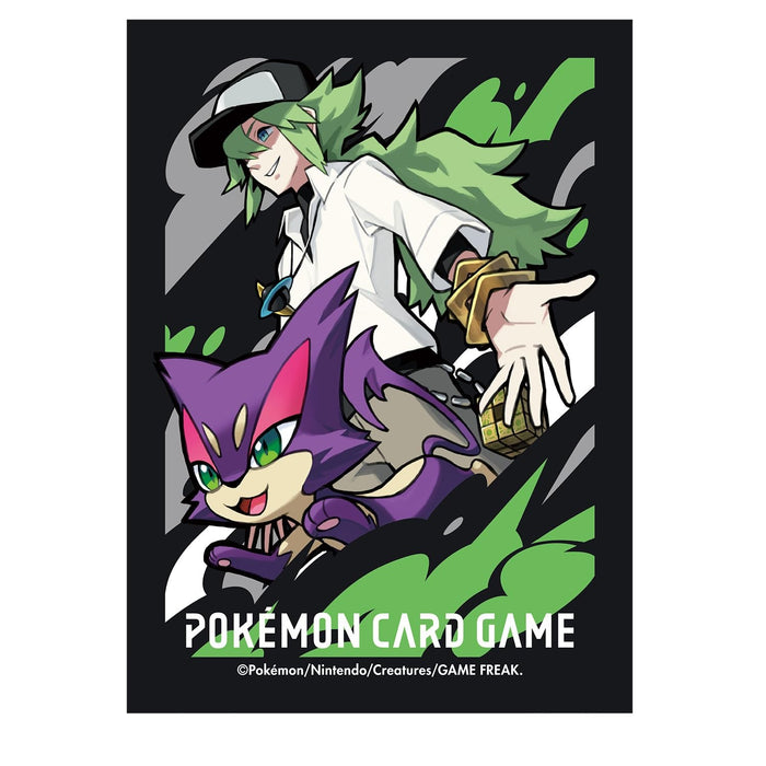 Pokemon Center N & Purrloin Card Sleeves Original Japan Edition- Japan Figure Store - #1 Bring To You The Best Japanese Goods