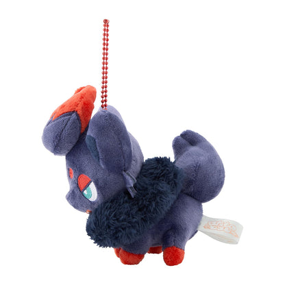 Pokemon Center Magnetic Plush Keychain Zorua Hisuian Zorua Japan Edition- Japan Figure Store - #1 Bring To You The Best Japanese Goods