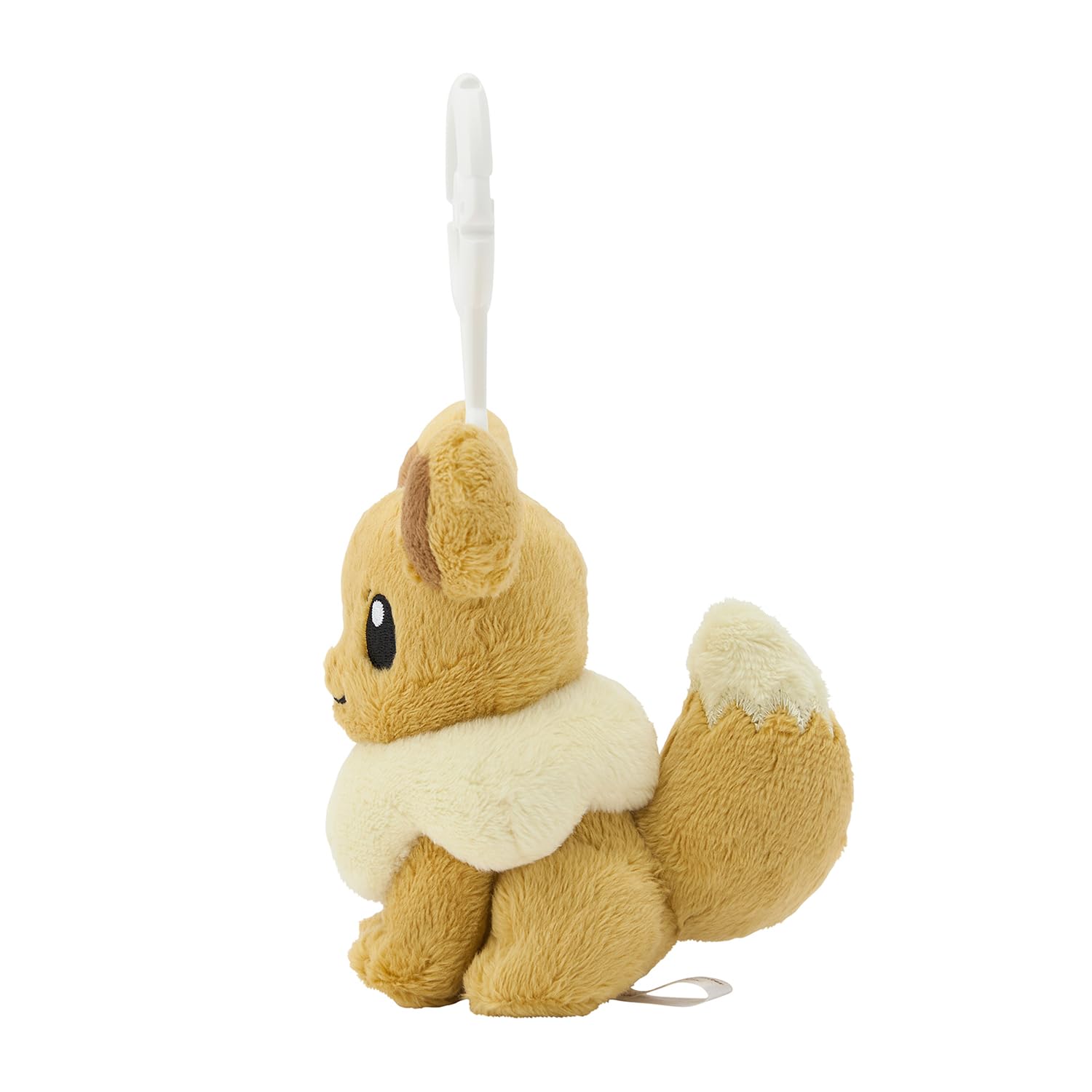 Pokemon Center Eevee Plush Mascot Keychain with Carabiner Japan Edition- Japan Figure Store - #1 Bring To You The Best Japanese Goods