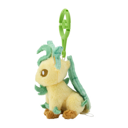 Pokemon Center Leafeon Plush Keychain with Carabiner - Original Japan Mascot- Japan Figure Store - #1 Bring To You The Best Japanese Goods