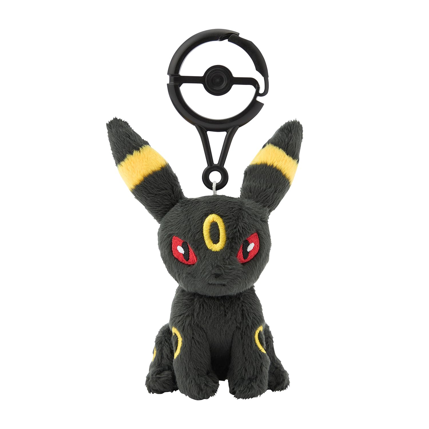 Pokemon Center Original Umbreon Plush Mascot Keychain with Carabiner Japan- Japan Figure Store - #1 Bring To You The Best Japanese Goods
