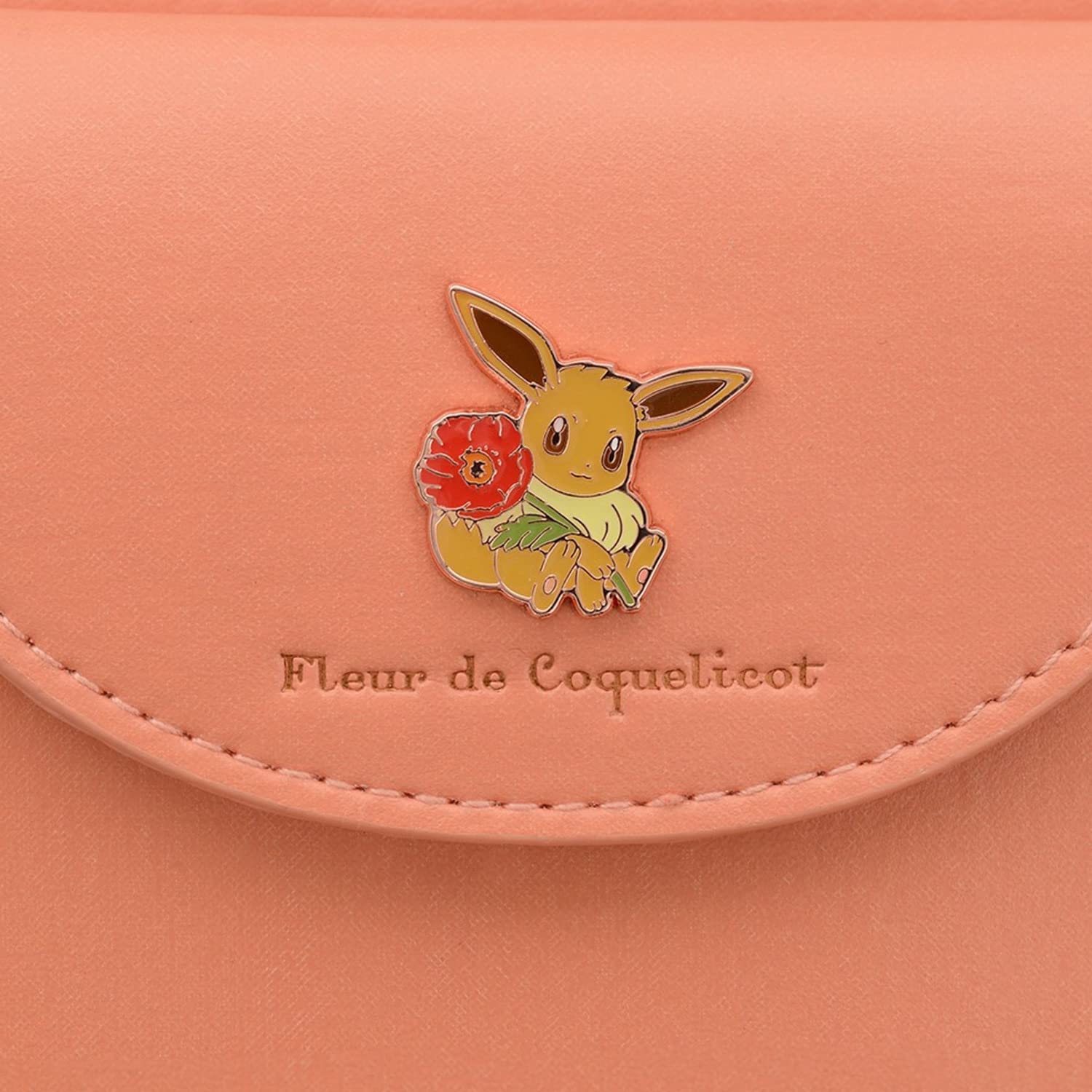 Pokemon Center Original Smartphone Shoulder Bag Wallet Fleur De Coquelicot- Japan Figure Store - #1 Bring To You The Best Japanese Goods