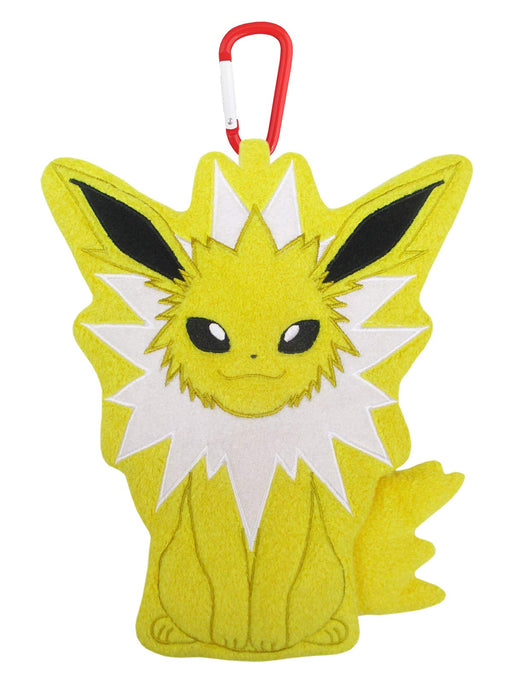 Sanei Boeki Pokemon Flat Fluffy Pouch Sanders Cute and Soft Storage Case- Japan Figure Store - #1 Bring To You The Best Japanese Goods