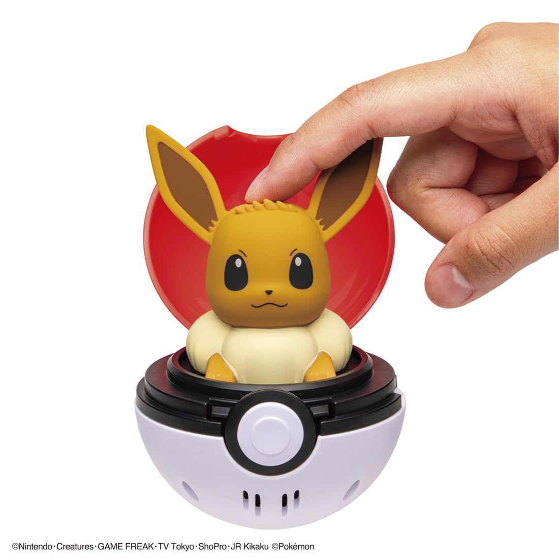 Takara Tomy Pokemon Peekaboo Eevee Toy Japan Exclusive Official Edition- Japan Figure Store - #1 Bring To You The Best Japanese Goods