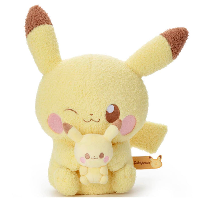 Takara Tomy Pokemon Pokepeace Pikachu Mini Plush Doll Official Japan Release- Japan Figure Store - #1 Bring To You The Best Japanese Goods