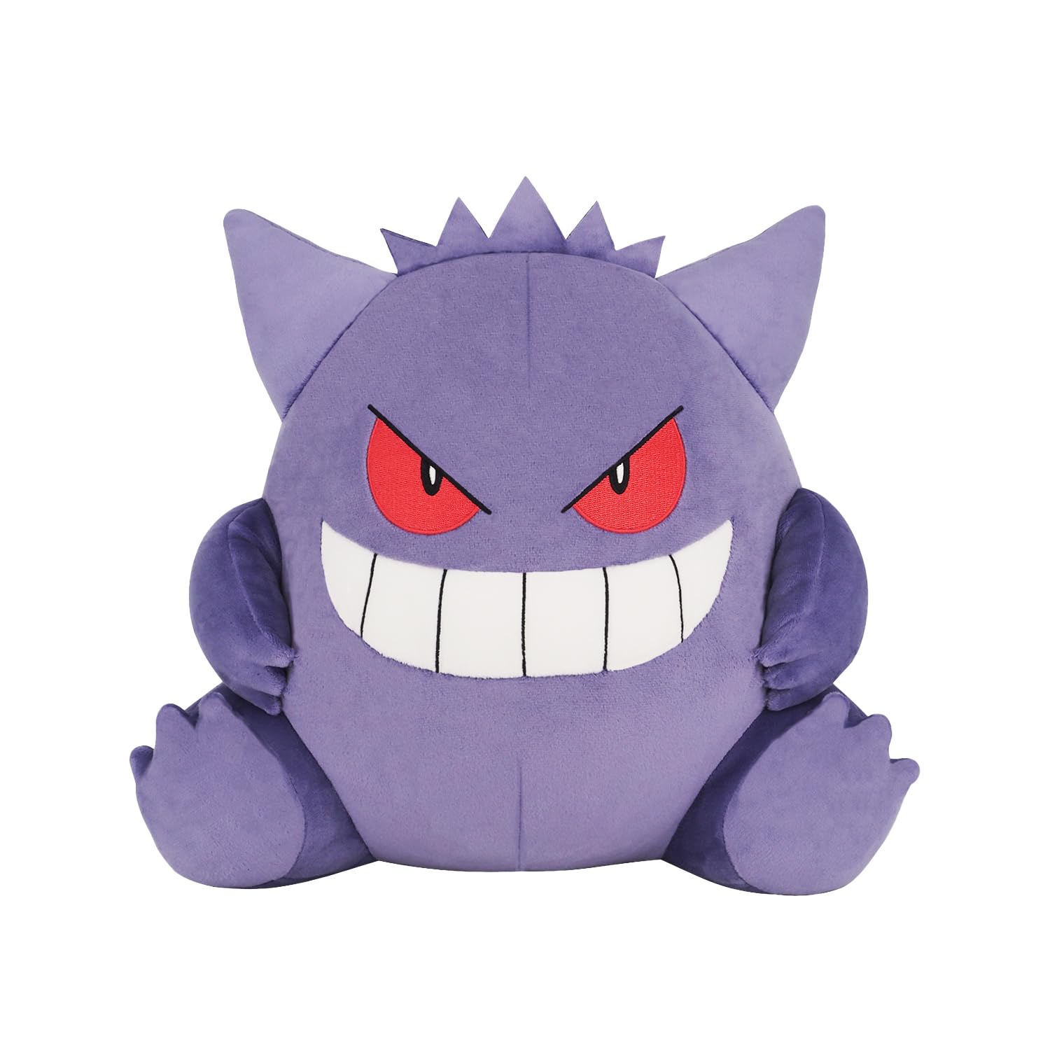 Sanei Boeki Pokemon Potehagu Cushion Gengar Official Japan Plush Pillow- Japan Figure Store - #1 Bring To You The Best Japanese Goods