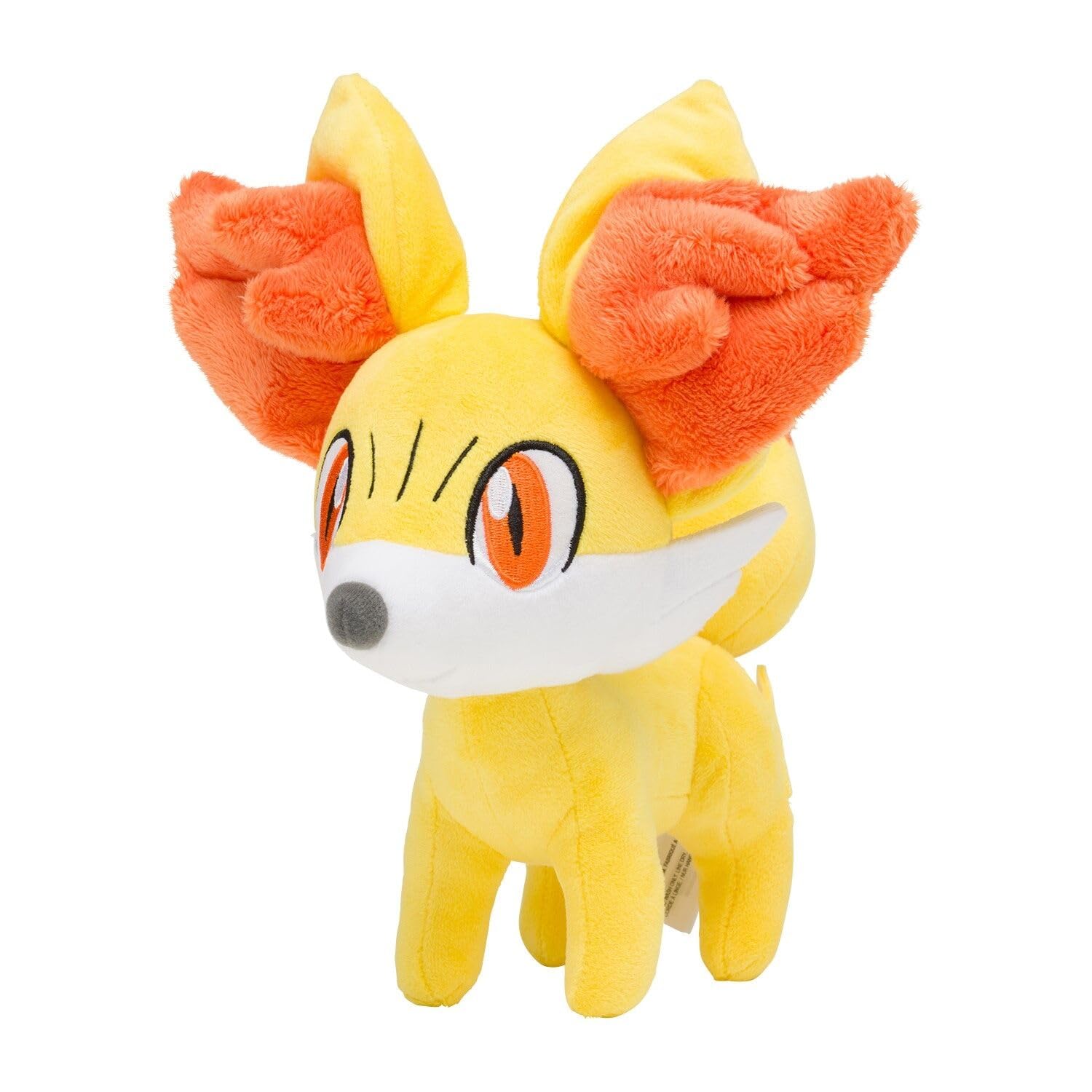 Poupée en peluche Fennekin originale du Pokemon Center, 22 cm, jouet doux, cadeau de collection.