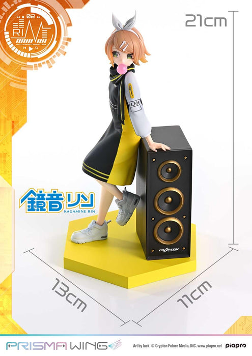 Prime 1 Studio Prisma Wing Kagamine Rin 1/7 Figure Vocaloid Art by Lack Japan- Japan Figure Store - #1 Bring To You The Best Japanese Goods