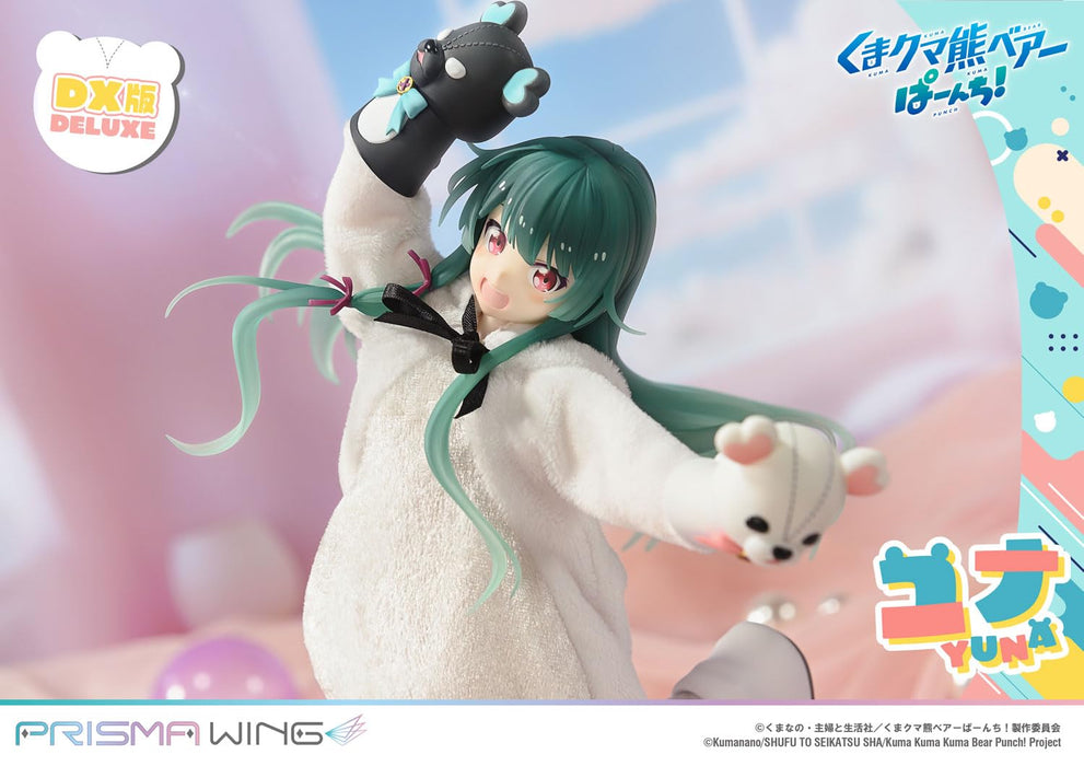 Prime 1 Studio Prisma Wing Yuna DX 1/7 Scale Figure Kuma Kuma Kuma Bear