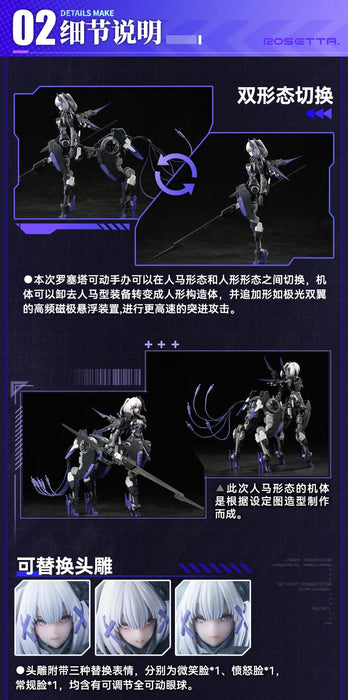 Snail Shell Punishing Gray Raven Rosetta Rinre 1/12 Scale Action Figure- Japan Figure Store - #1 Bring To You The Best Japanese Goods