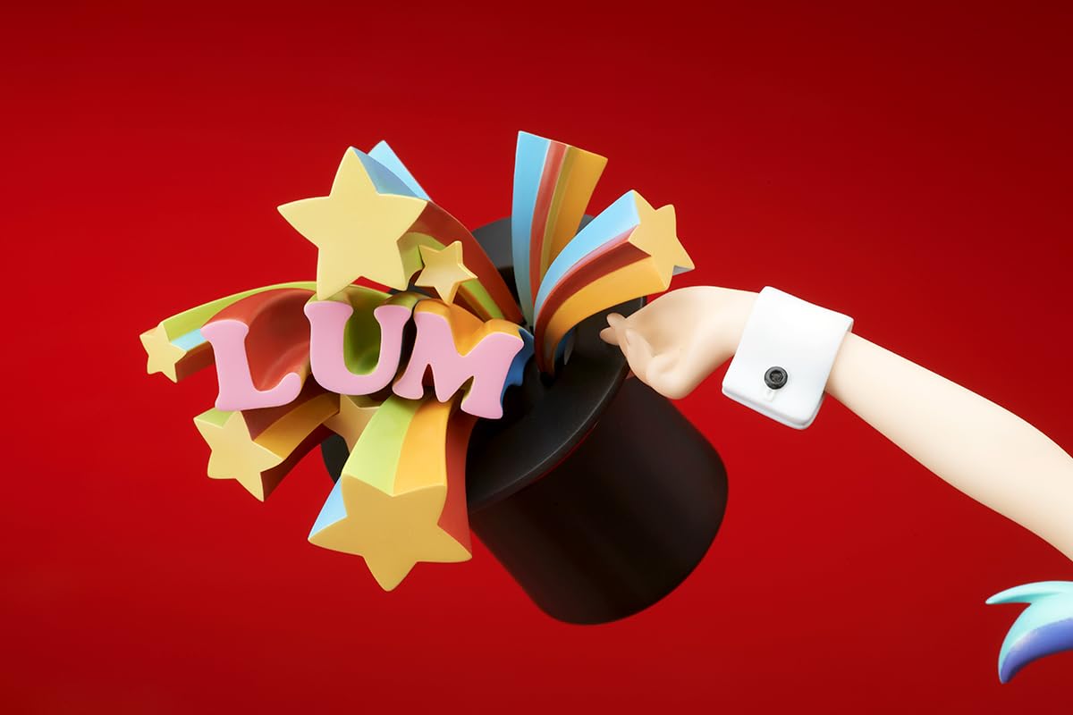 Figurine Quesq Lum Bunny Girl 1/7ème échelle en PVC pré-peint, tirée de Urusei Yatsura.