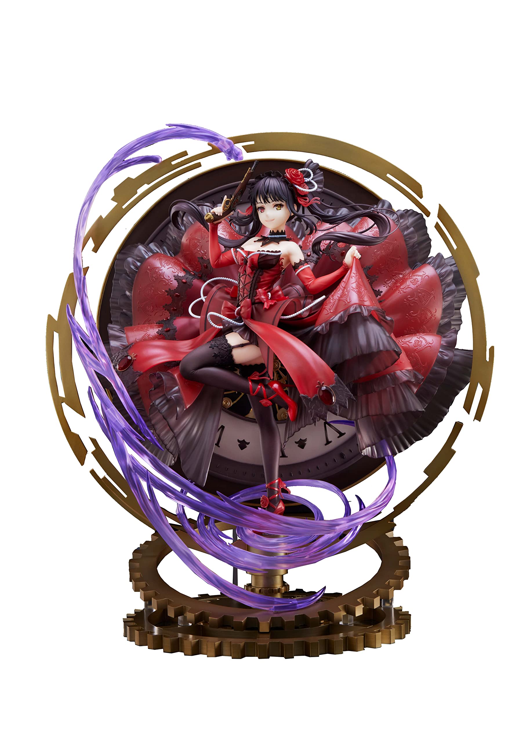Estream 1/7 Scale Figure - Date A Bullet Tokisaki Kurumi Pigeon Blood Ruby Dress Version- Japan Figure Store - #1 Bring To You The Best Japanese Goods