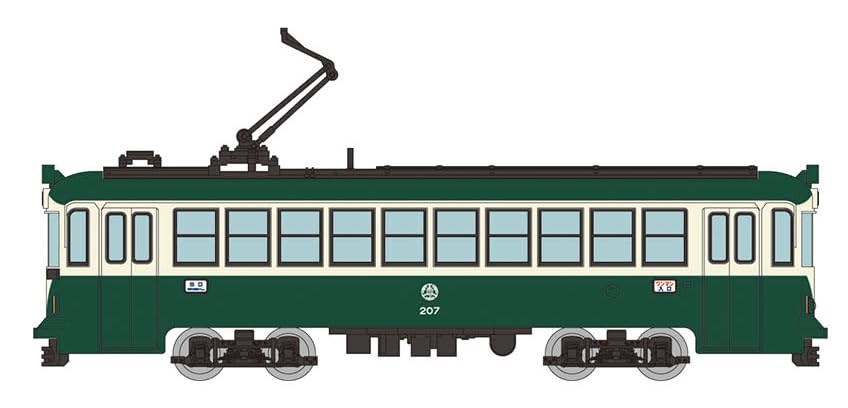Tomytec Railway Collection Tetsuro Tosaden 200 Series 207th Car Diorama Supplies- Japan Figure Store - #1 Bring To You The Best Japanese Goods