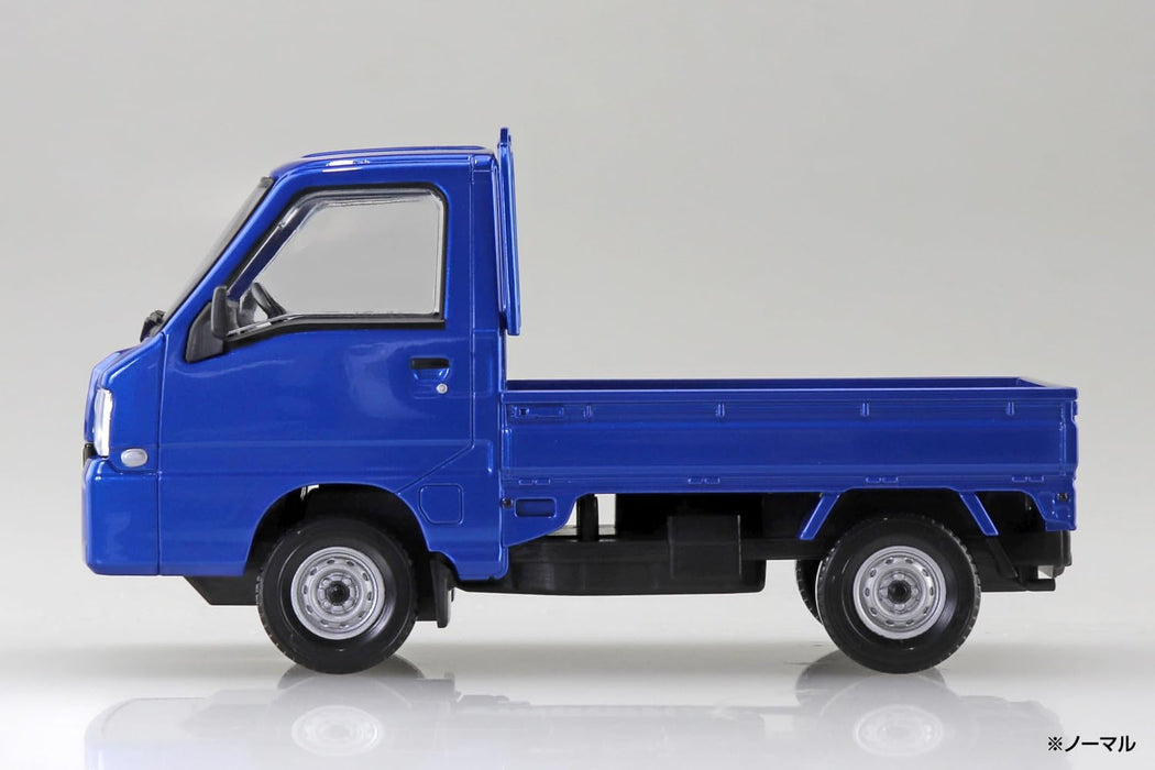 Aoshima Rakupla Snap Kit Subaru Sambar Truck Blue Limited Model 05-Wb- Japan Figure Store - #1 Bring To You The Best Japanese Goods