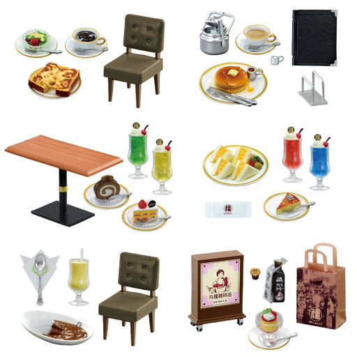 Re-Ment Corporate Collaboration Marufuku Coffee Shop Box 115x70x60mm PVC ABS- Japan Figure Store - #1 Bring To You The Best Japanese Goods