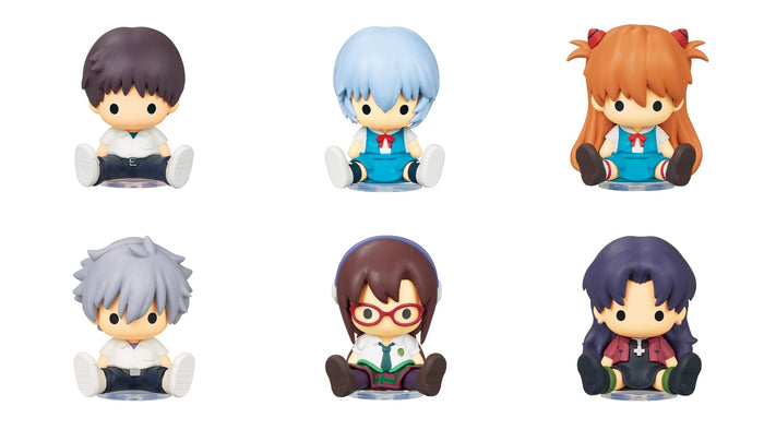 Re-Ment Evangelion Petadoll Coffret H95xL145xP185 PVC ABS Coffret de collection