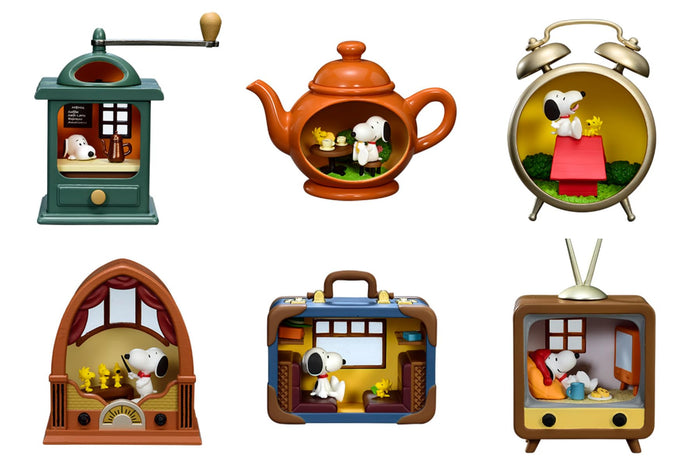 Re-Ment Peanuts Snoopy Diorama Collection Box 115x70x60mm PVC ABS- Japan Figure Store - #1 Bring To You The Best Japanese Goods