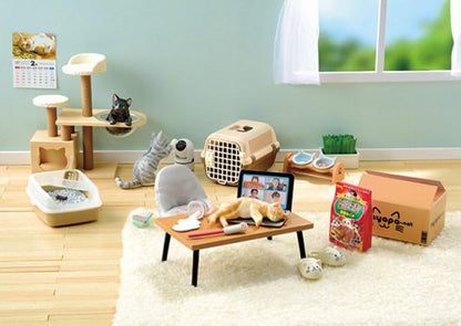 Re-Ment Nekoda-San Daily Life PVC Miniature 1Box 115x70x50mm